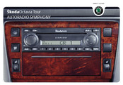 Skoda AUTORADIO SYMPHONY Manuel D'utilisation