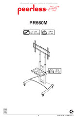 peerless-AV PR560M Mode D'emploi