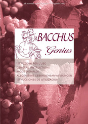 Bacchus Genius Mode D'emploi