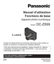 Panasonic Lumix DC-ZS99 Manuel D'utilisation