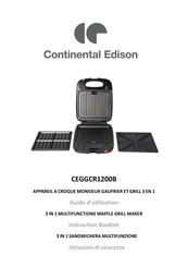 CONTINENTAL EDISON AK-A007 Guide D'utilisation