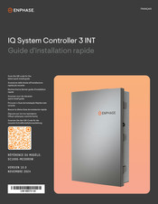 enphase IQ System Controller 3 INT Guide D'installation Rapide