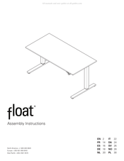 Humanscale float Instructions De Montage