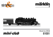 marklin mini-club 81001 Mode D'emploi