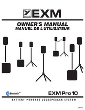 YORKVILLE EXM Pro 10 Manuel De L'utilisateur