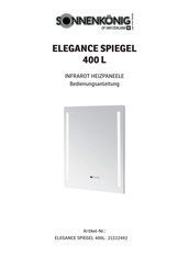 Sonnenkonig ELEGANCE SPIEGEL 400 L Mode D'emploi