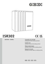 GiBiDi SR302 Instructions Pour L'installation