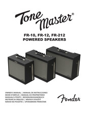 Fender Tone Master FR-10 Mode D'emploi