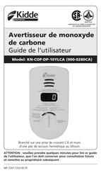 Kidde KN-COP-DP-10YLCA Guide De L'utilisateur