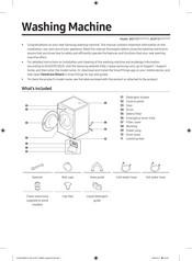 Samsung WD9 DG6 Série Manuel