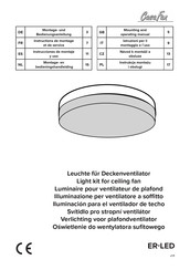 CasaFan ER-LED Instructions De Montage Et De Service