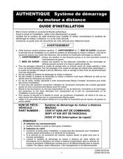 Mazda C930 V7 620A Instructions De Montage