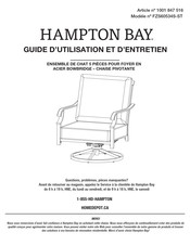 HAMPTON BAY BOWBRIDGE FZS60534S-ST Guide D'utilisation Et D'entretien