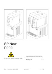 Electrolux Professional SP New R290 Manuel D'emploi Et D'entretien