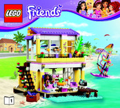 LEGO Friends Stephanie's Beach House Mode D'emploi