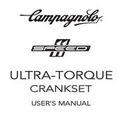 CAMPAGNOLO Speed 11 Mode D'emploi