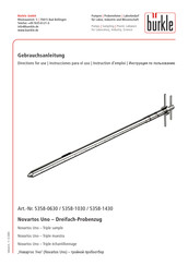 Bürkle 5358-1030 Instructions D'emploi