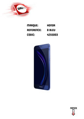 Huawei honor 8 Guide De L'utilisateur