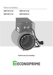 Econoprime NKP12512-V2 Notice Installateur