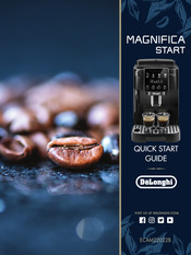 DeLonghi MAGNIFICA START ECAM22022B Guide De Démarrage Rapide