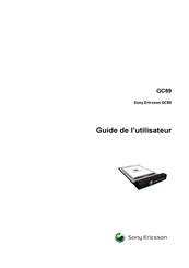 Sony Ericsson GC89 Guide De L'utilisateur