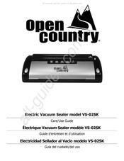 Open Country VS-02SK Guide D'entretien Et D'utilisation