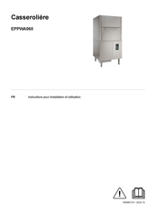 Electrolux Professional 506058 Instructions D'installation