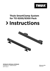 Thule SmartClamp System TO 6200 Manuel D'instructions