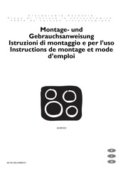 Electrolux GK58P.3CN Instructions De Montage Et Mode D'emploi