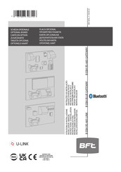 BFT P111468 Instructions D'installation