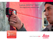 Leica Geosystems DISTO DXT Mode D'emploi