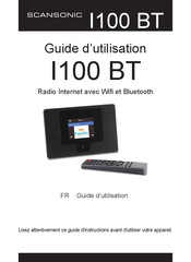 Scansonic I100 BT Guide D'utilisation