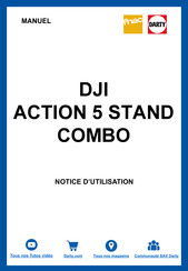 dji ACTION 5 STAND COMBO Guide D'utilisateur