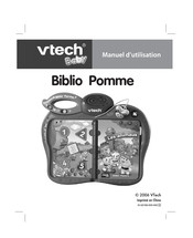 VTech baby biblio Pomme Manuel D'utilisation