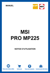 MSI 3PC6 Guide D'utilisation