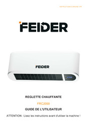 Feider FRC2000 Guide De L'utilisateur