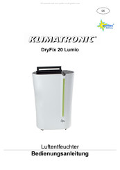 Suntec Wellness KLIMATRONIC DryFix 20 Lumio Mode D'emploi