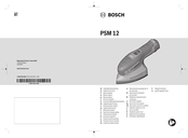 Bosch PSM 12 Notice Originale