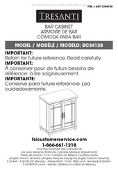 Tresanti BC34128 1356720 Mode D'emploi