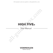 VONMÄHLEN HIGH FIVE SIGNATURE VM-HFS-01 Mode D'emploi