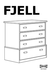 IKEA FJELL Instructions D'assemblage