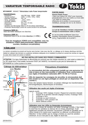 Yokis 5454457 Mode D'emploi