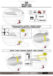 Givi V40 Instructions De Montage
