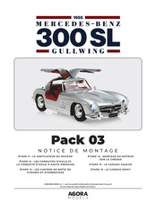 Agora Models Mercedes-Benz 300SL GULLWING 1955 Notice De Montage