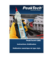 Peaktech 1080 Instructions D'utilisation
