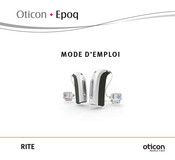 Opticon Epoq RITE Mode D'emploi