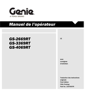 Terex Genie GS-2669RT Manuel De L'opérateur