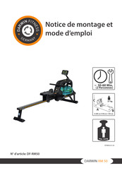 Darwin Fitness DF-RM50 Notice De Montage Et Mode D'emploi