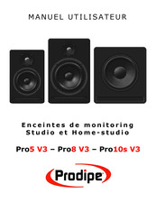 Prodipe Pro8 V3 Manuel Utilisateur