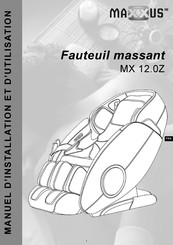 Maxxus MX 12.0Z Manuel D'installation Et D'utilisation